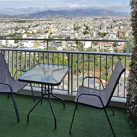 Great City View At A Safe Neighborhood Near Metro Apartment Athens Luaran gambar